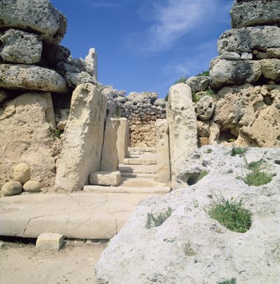 Sito del tempio megalitico, c.30000-c.25000 a.C. da Megalithic
